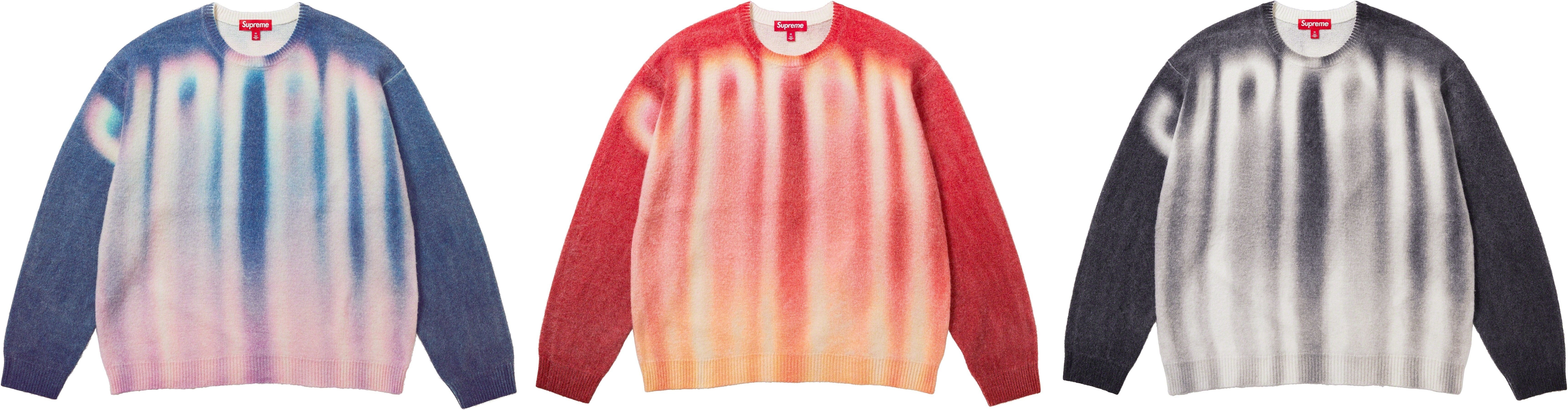 Blurred Logo Sweater